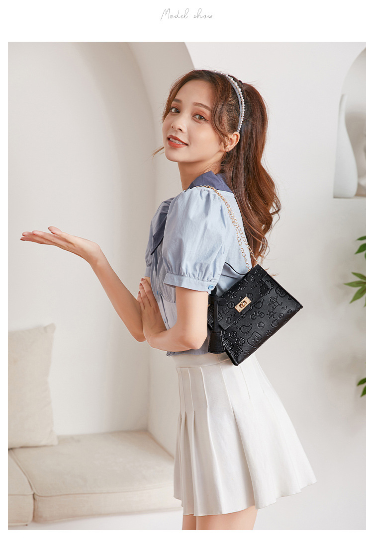 New Casual Chain Crossbody Bags For Women Fashion Simple Shoulder Bag Ladies Designer Handbags PU Leather Messenger Bags