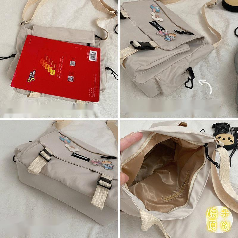 Women Shoulder Messenger Bag Female Nylon Bag Versatile Postman Bag Student Style High Capacity Shoulder Tooling Package