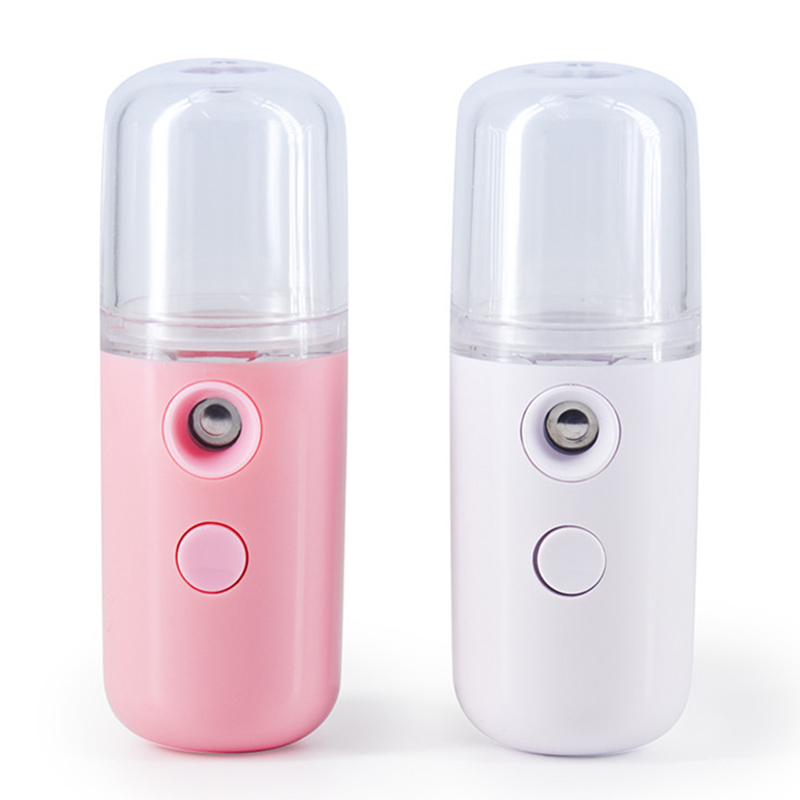 Nano Mist Facial Sprayer Beauty Instrument USB Humidifier Rechargeable Nebulizer Face Steamer Moisturizing Beauty