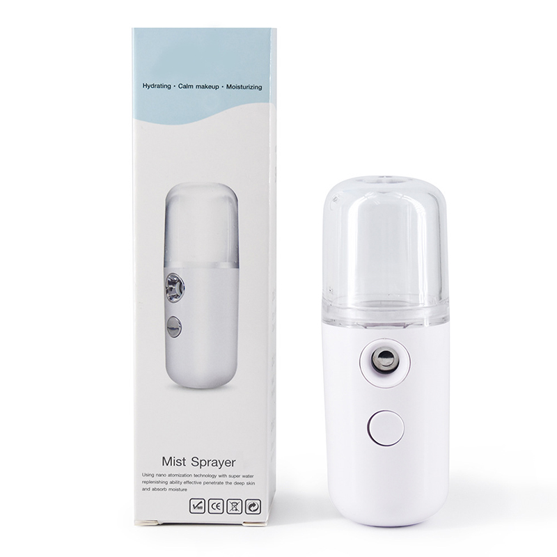 Nano Mist Facial Sprayer Beauty Instrument USB Humidifier Rechargeable Nebulizer Face Steamer Moisturizing Beauty