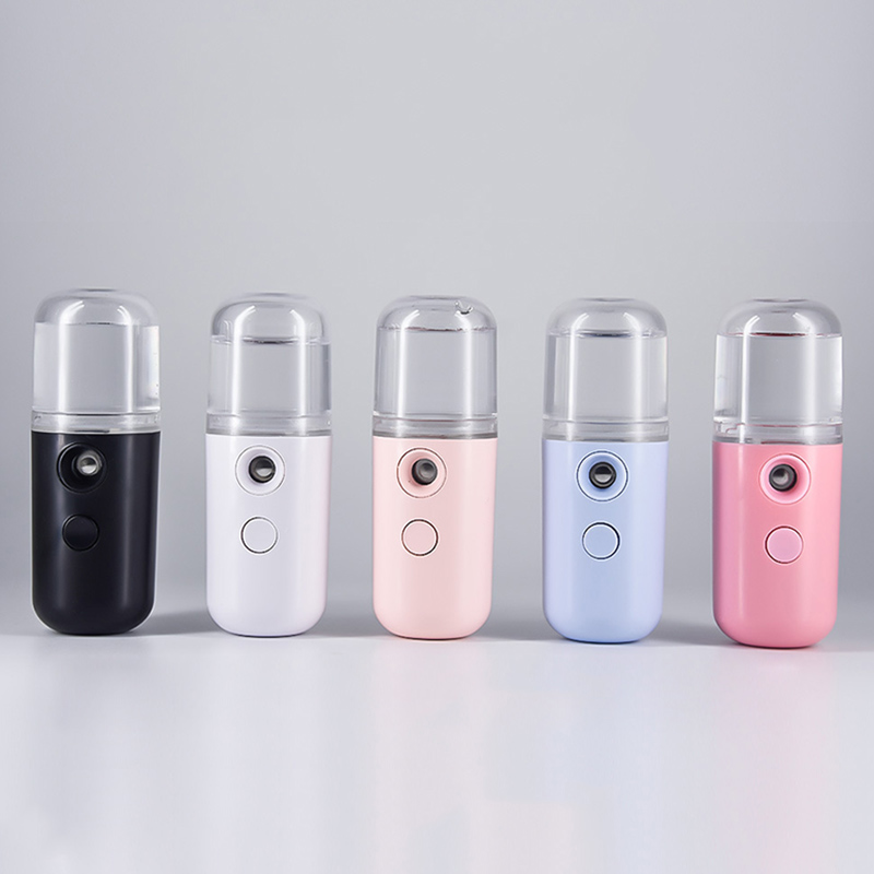 Nano Mist Facial Sprayer Beauty Instrument USB Humidifier Rechargeable Nebulizer Face Steamer Moisturizing Beauty