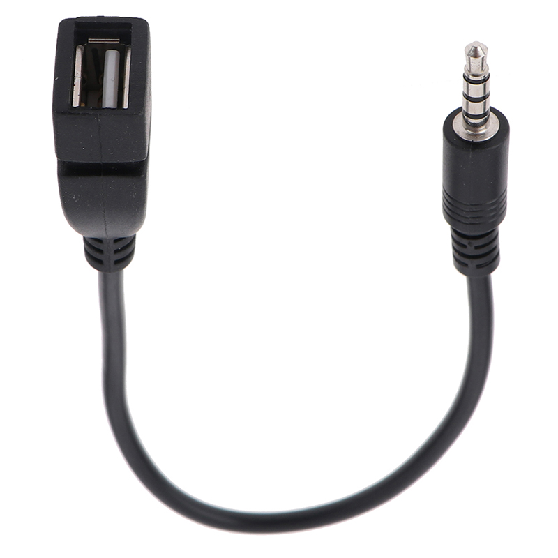 3.5mm Car AUX Audio Cable To USB Audio Cable Car Electronics For Play Music Car Audio Cable