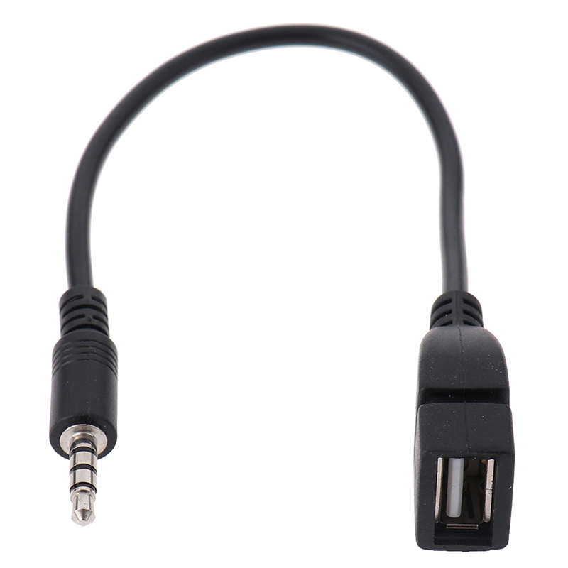 3.5mm Car AUX Audio Cable To USB Audio Cable Car Electronics For Play Music Car Audio Cable