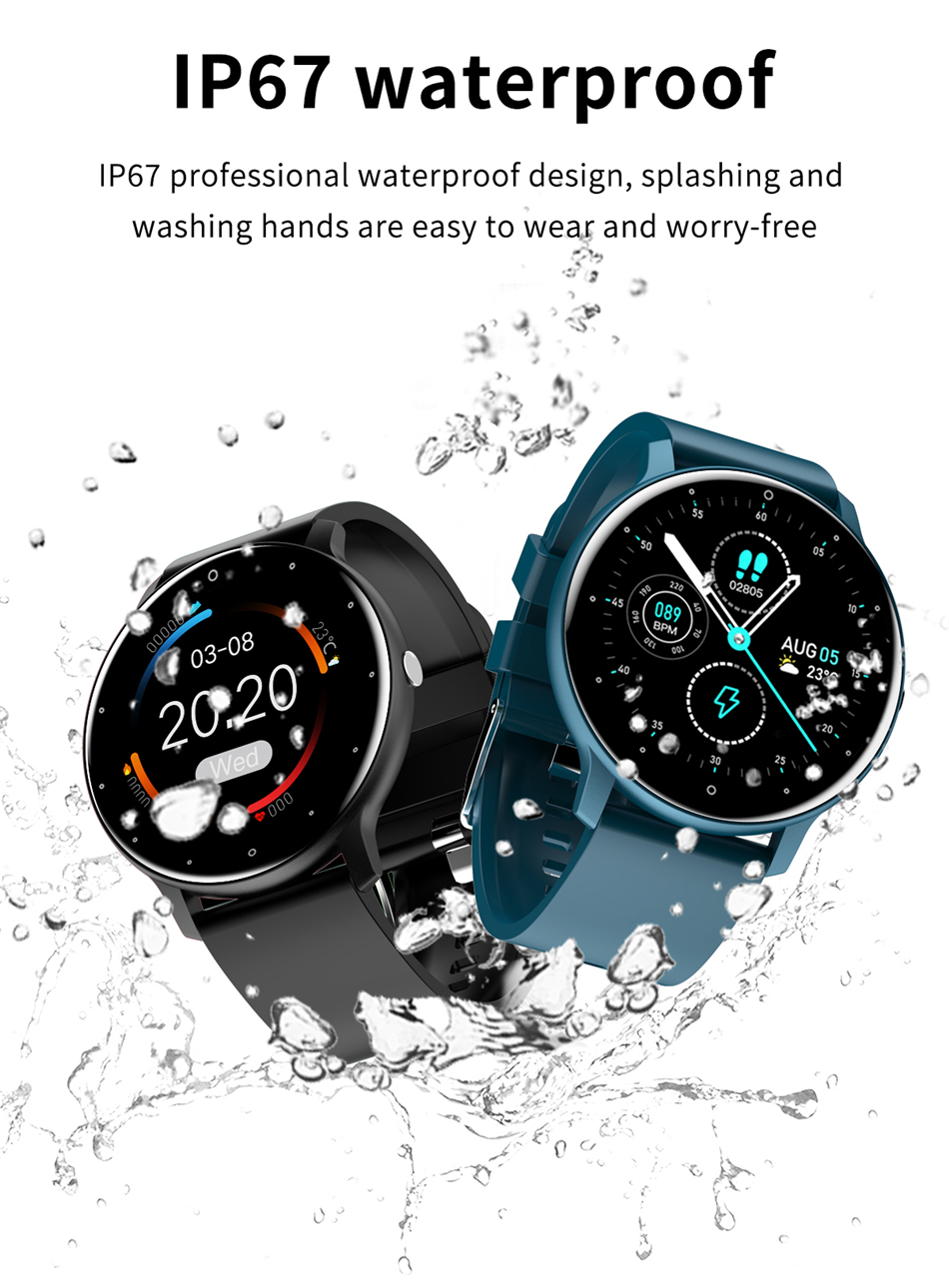 LIGE 2022 New Smart Watch Women Full Touch Screen Sport Fitness Watches IP67 Waterproof Bluetooth For Android ios smartwatch Men