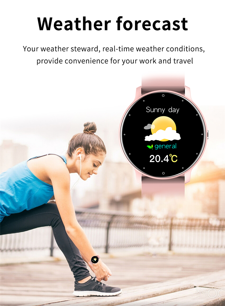 LIGE 2022 New Smart Watch Women Full Touch Screen Sport Fitness Watches IP67 Waterproof Bluetooth For Android ios smartwatch Men