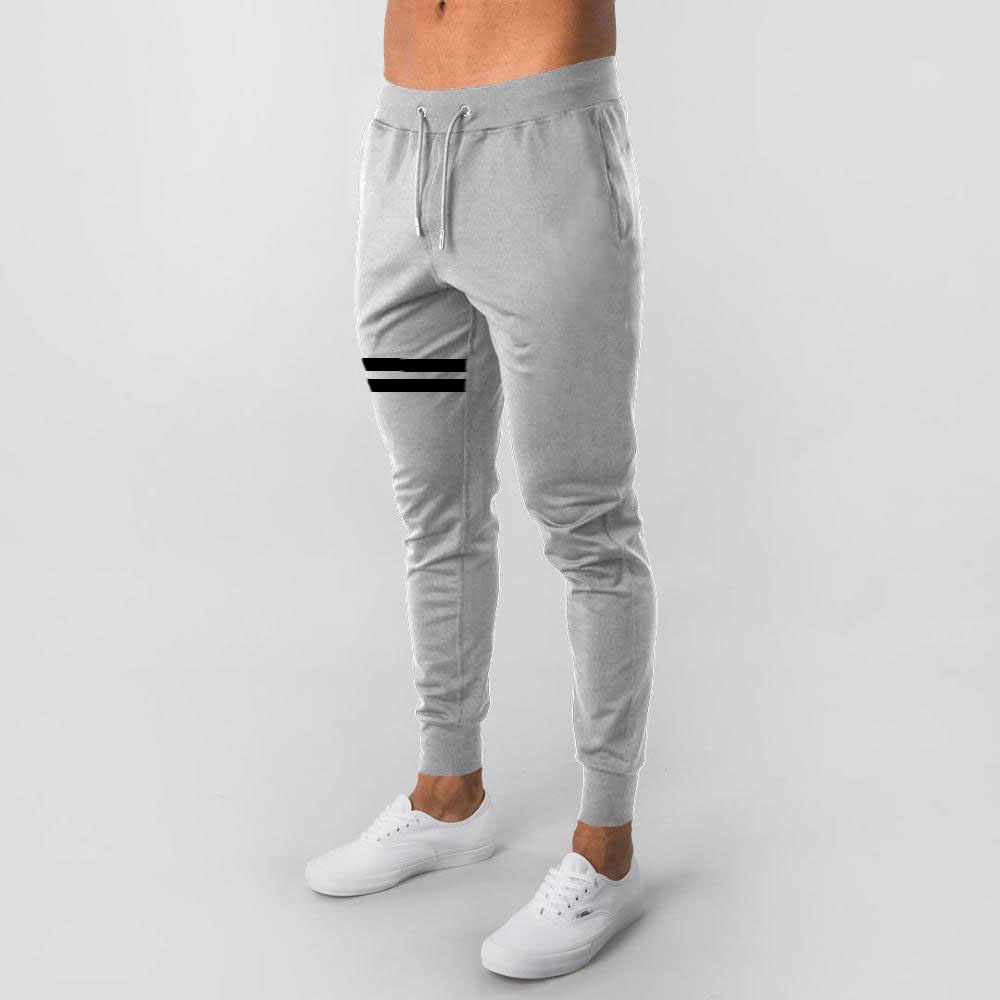 Men Loose Sport Running Stripe Sweatpants Fitness Training Pants Mens Straight Trousers Tracksuit Jogging Sportswear