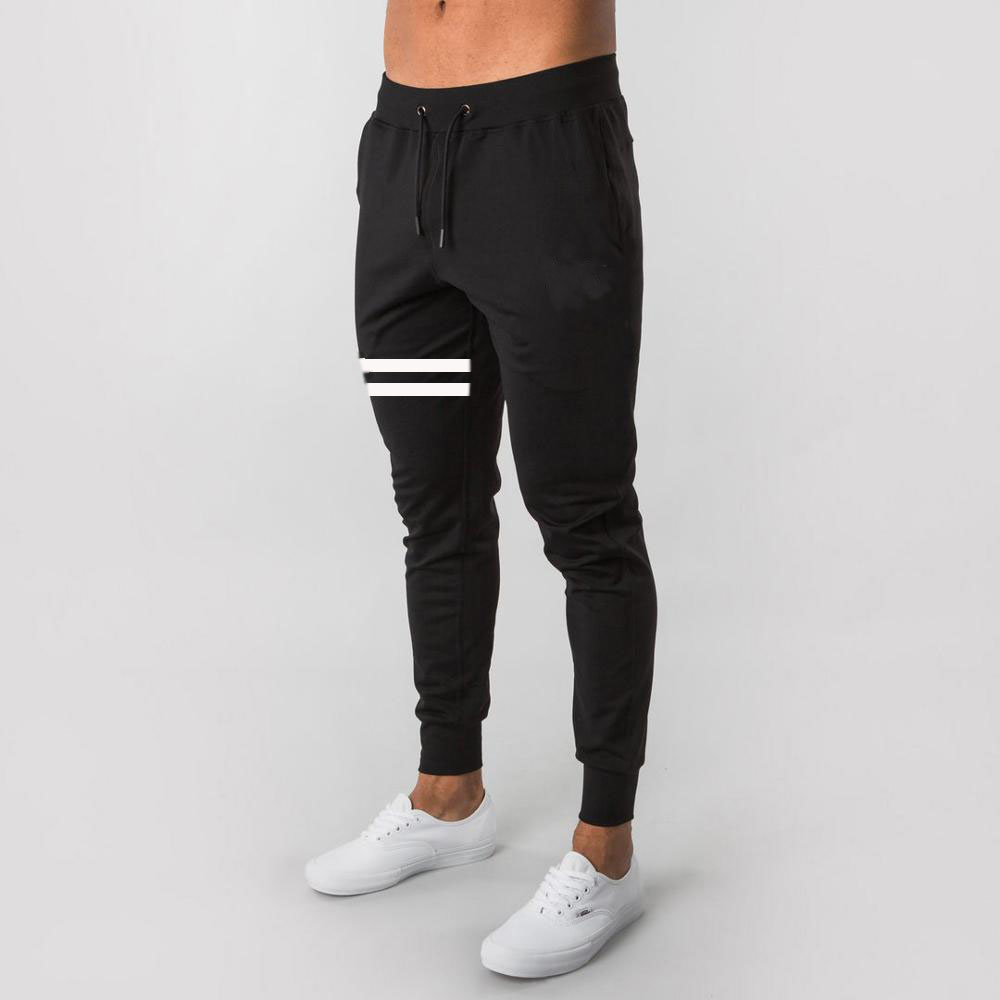 Men Loose Sport Running Stripe Sweatpants Fitness Training Pants Mens Straight Trousers Tracksuit Jogging Sportswear