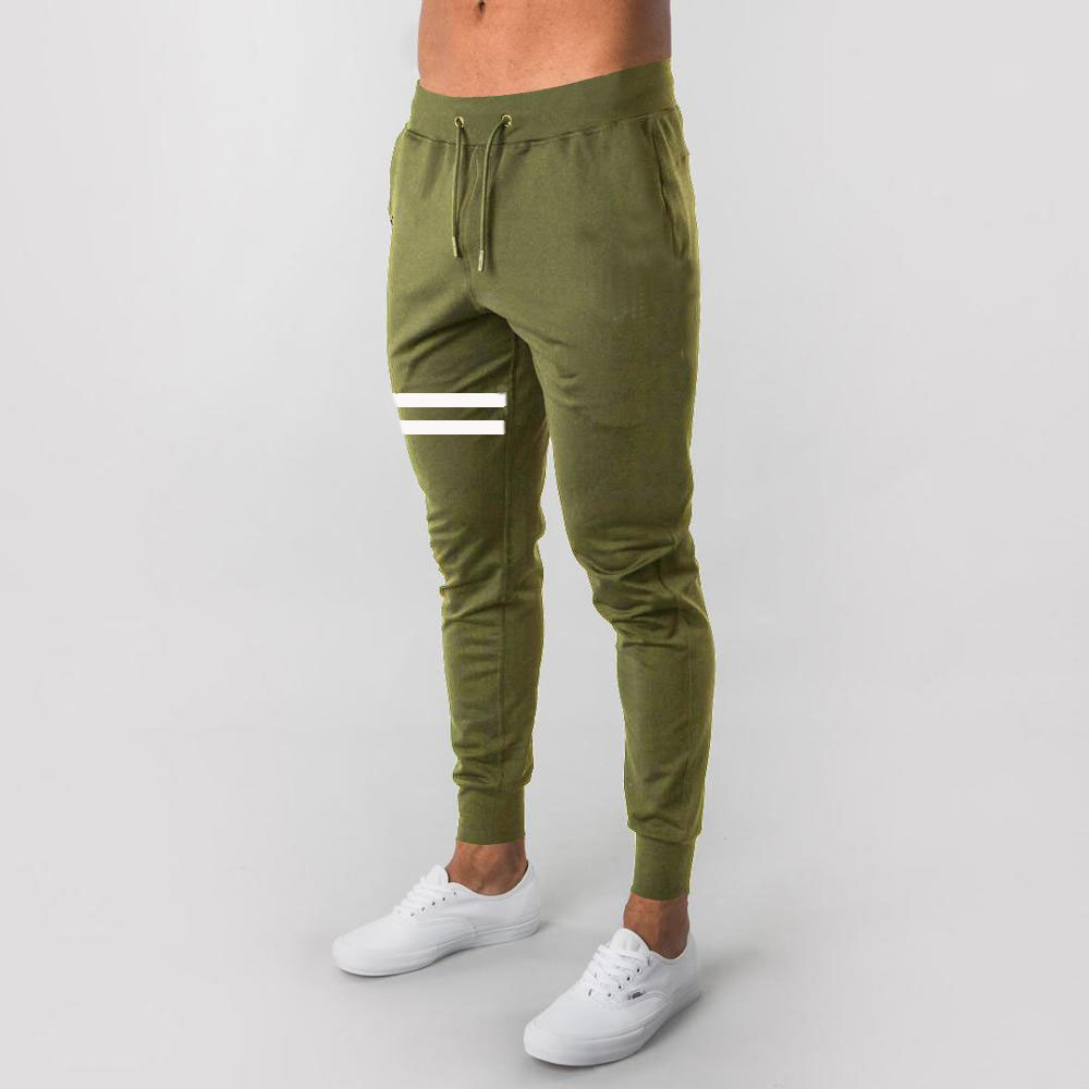 Men Loose Sport Running Stripe Sweatpants Fitness Training Pants Mens Straight Trousers Tracksuit Jogging Sportswear