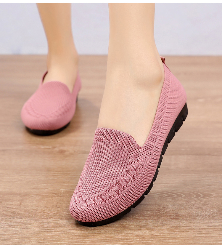 Women Flats Lightweight Shoes Woman Sneakers Slip On Women's Shoes Moccasins Sneakers Nurse Shoes Tenis Zapatos Mujer Plus Size