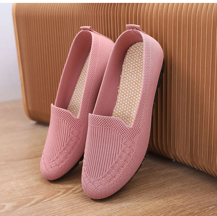 Women Flats Lightweight Shoes Woman Sneakers Slip On Women's Shoes Moccasins Sneakers Nurse Shoes Tenis Zapatos Mujer Plus Size