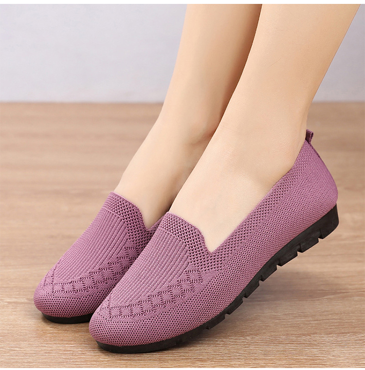 Women Flats Lightweight Shoes Woman Sneakers Slip On Women's Shoes Moccasins Sneakers Nurse Shoes Tenis Zapatos Mujer Plus Size