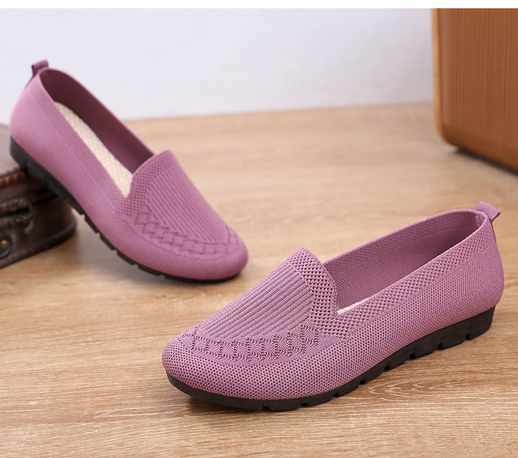 Women Flats Lightweight Shoes Woman Sneakers Slip On Women's Shoes Moccasins Sneakers Nurse Shoes Tenis Zapatos Mujer Plus Size