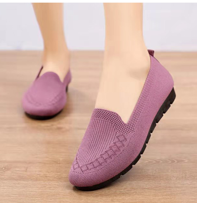 Women Flats Lightweight Shoes Woman Sneakers Slip On Women's Shoes Moccasins Sneakers Nurse Shoes Tenis Zapatos Mujer Plus Size