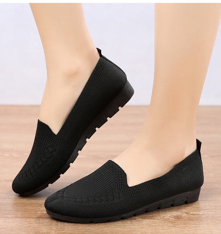 Women Flats Lightweight Shoes Woman Sneakers Slip On Women's Shoes Moccasins Sneakers Nurse Shoes Tenis Zapatos Mujer Plus Size