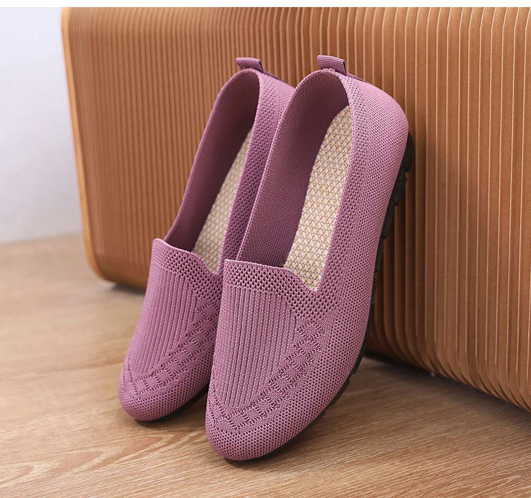 Women Flats Lightweight Shoes Woman Sneakers Slip On Women's Shoes Moccasins Sneakers Nurse Shoes Tenis Zapatos Mujer Plus Size