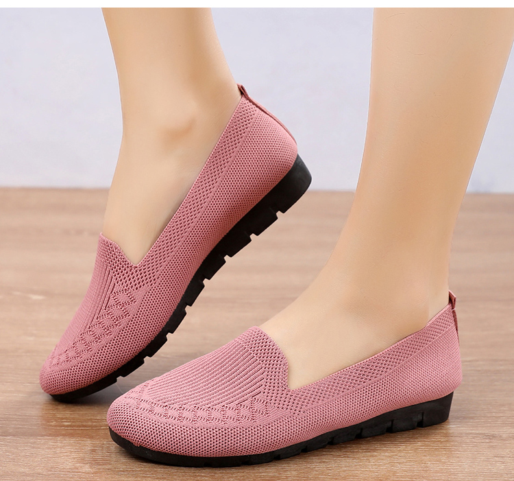 Women Flats Lightweight Shoes Woman Sneakers Slip On Women's Shoes Moccasins Sneakers Nurse Shoes Tenis Zapatos Mujer Plus Size