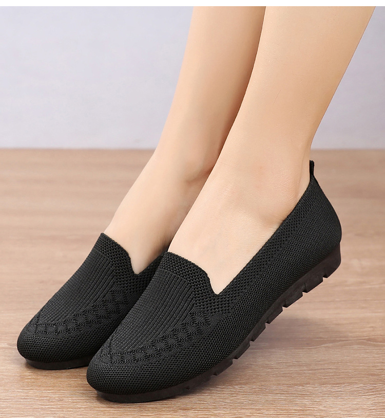 Women Flats Lightweight Shoes Woman Sneakers Slip On Women's Shoes Moccasins Sneakers Nurse Shoes Tenis Zapatos Mujer Plus Size