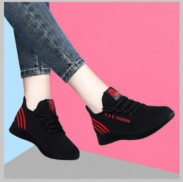 Women Casual Sports Shoes Woman Breathable Mesh Platform Sneakers Women Fashion Mesh Shoes Tenis Feminino Womens Sneaker Basket