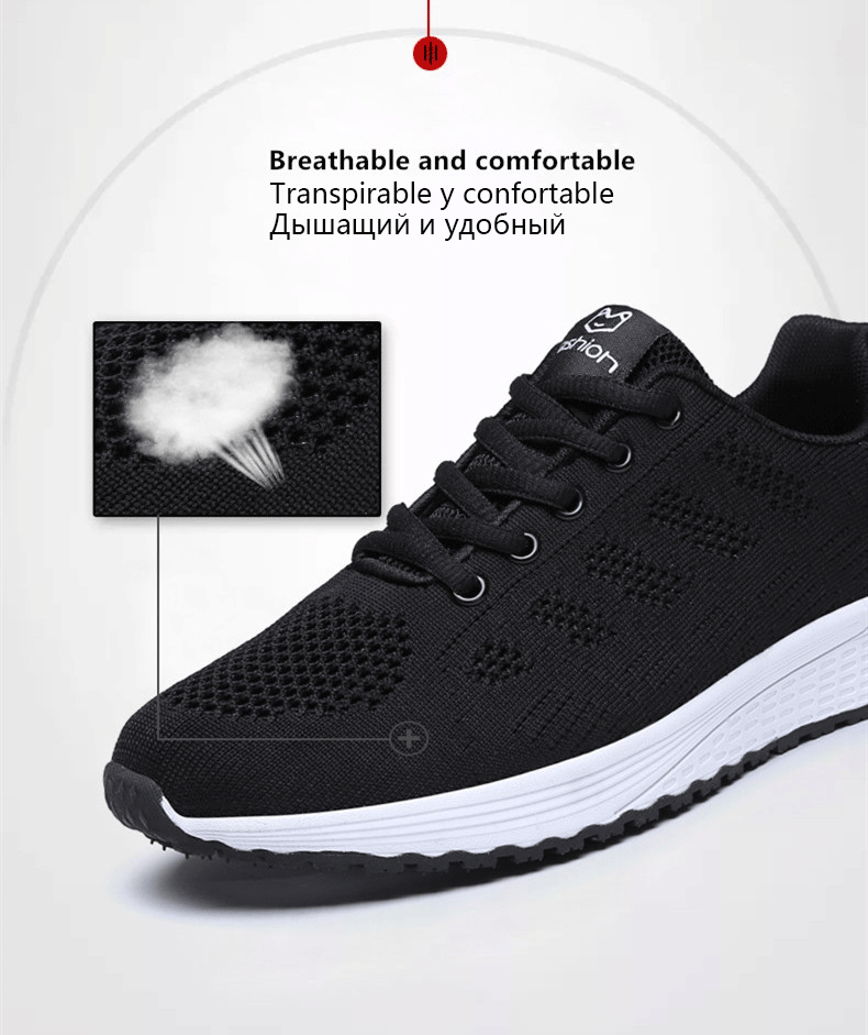 Sport Running Shoes Women Air Mesh Breathable Walking Women Sneakers Comfortable White Fashion Casual Sneakers Chaussure Femme