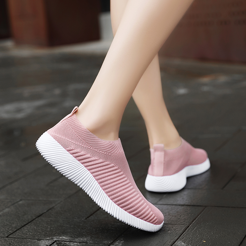 Sport Running Shoes Women Air Mesh Breathable Walking Women Sneakers Comfortable White Fashion Casual Sneakers Chaussure Femme