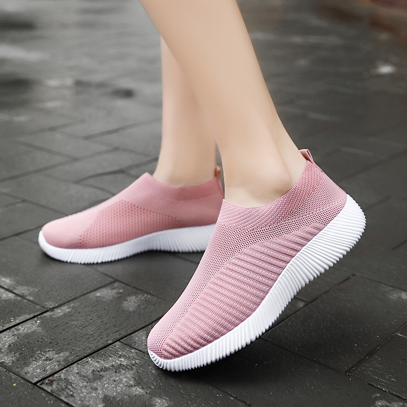 Sport Running Shoes Women Air Mesh Breathable Walking Women Sneakers Comfortable White Fashion Casual Sneakers Chaussure Femme