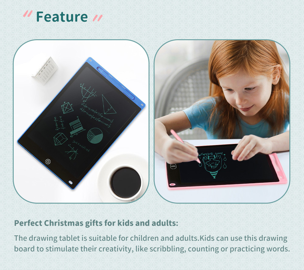 8.5/10/12 inch LCD Drawing Tablet For Children's Toys Painting Tools Electronics Writing Board Boy Kids Educational Toys Gifts