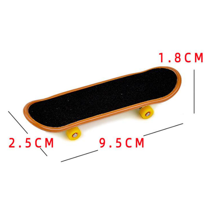 High Quality Cute Party Favor Kids Children Mini Finger Board Fingerboard Alloy Skate Boarding Toys Gift Random