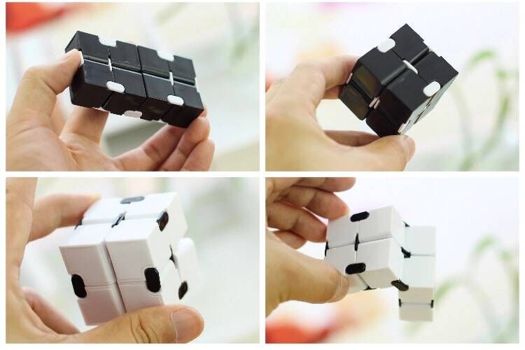 4cm Puzzle Cube fidget toys Durable Exquisite Decom pression Toy Infinity Magic Cube For Adults Kids Antistress Anxiety Toy Gift