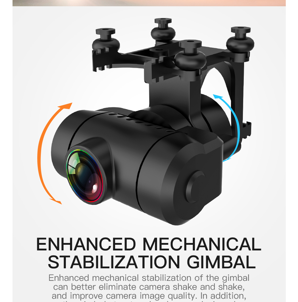 2022 New GPS Drone 4k Profesional 8K HD Camera 2-Axis Gimbal Anti-Shake Aerial Photography Brushless Foldable Quadcopter 1.2km