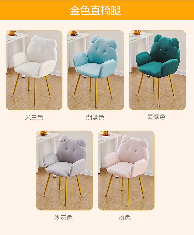 Comfortable computer chair home dormitory student sedentary armchair backrest lift swivel gaming chair furniture barber chair