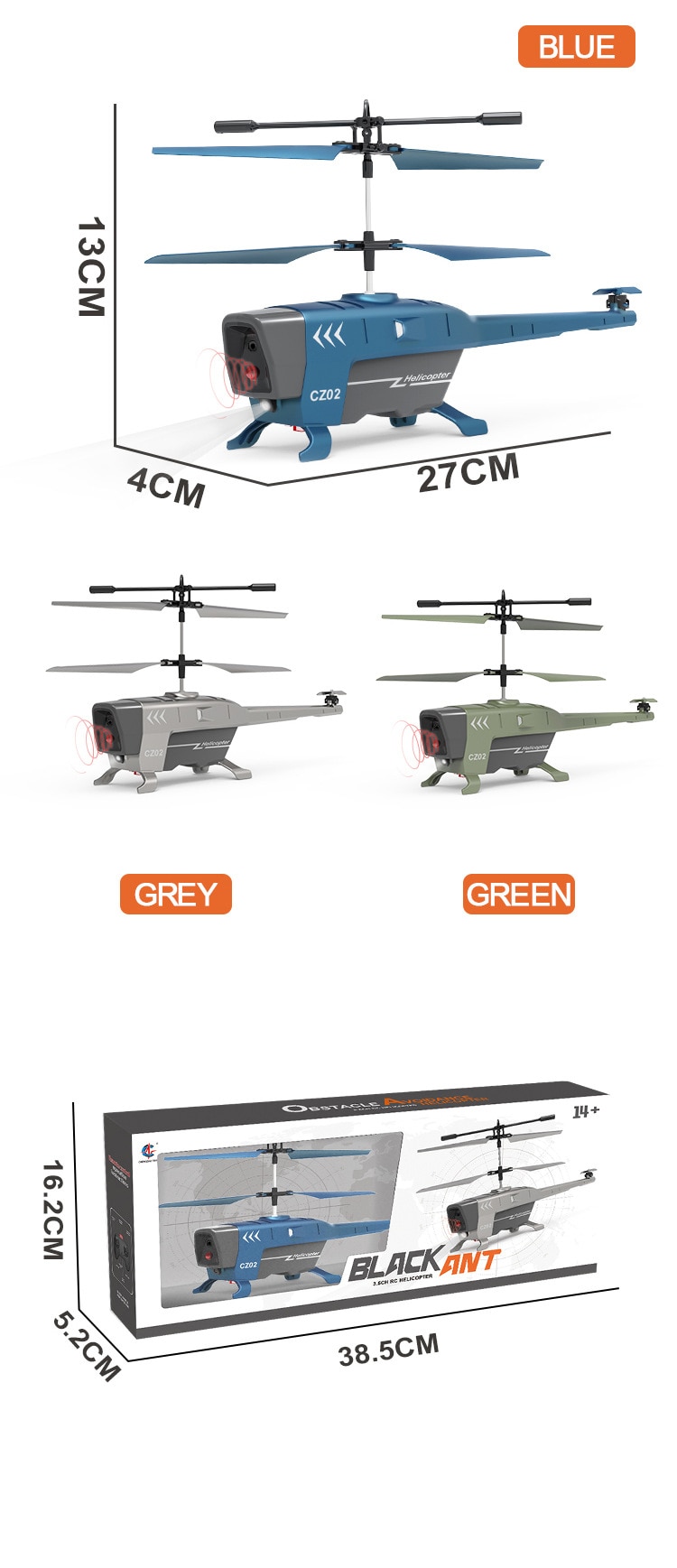 Rc Helicopter 3.5Ch 2.5Ch Rc Plane 2.4G Rc Helicopters for Adults Obstacle Avoidance Electric Airplane Flying Toys for Boys