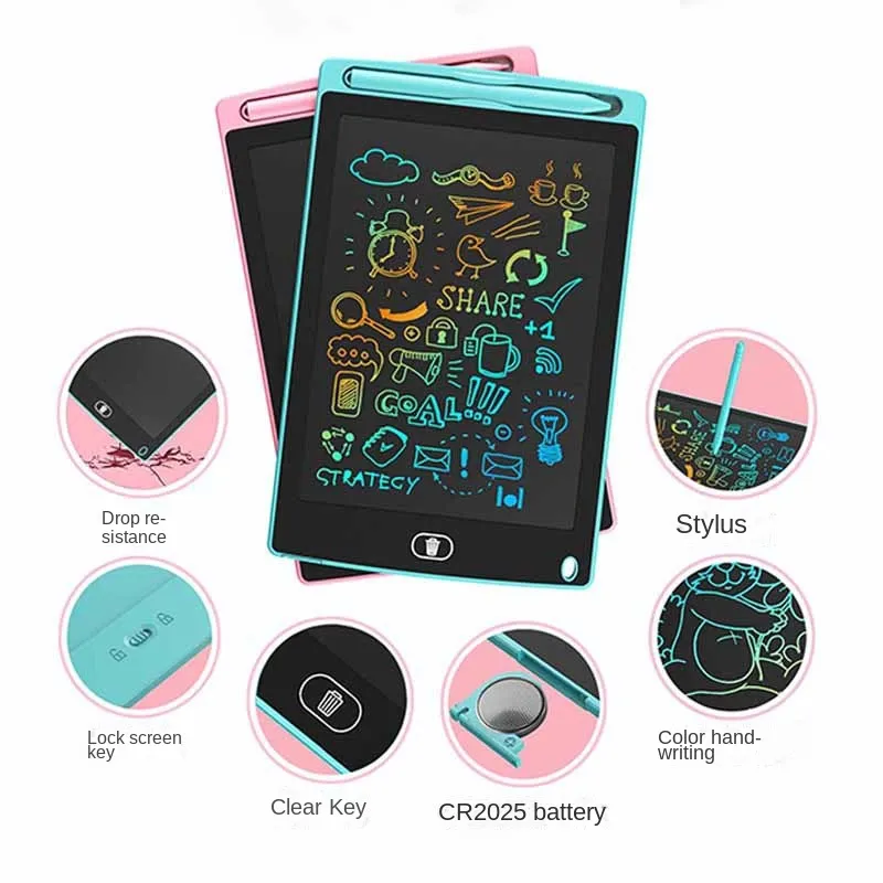 4.4/8.5/inch LCD Writing Tablet Drawing Board Kids Graffiti Sketchpad Toys Handwriting Blackboard Magic Drawing Board Toy Gift