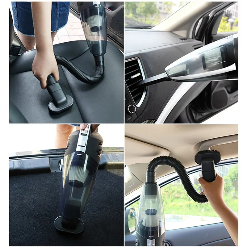 EAFC Car Wireless Vacuum Cleaner 6000Pa Powerful Cyclone Suction Home Portable 6053 Handheld Vacuum Cleaner Mini Vacuum Cleaner