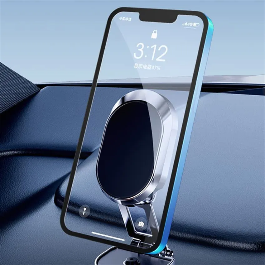 2022 Magnetic Car Phone Holder Magnet Smartphone Mobile Stand Cell GPS For iPhone 14 13 12 Pro Max Xiaomi Mi Huawei Samsung LG