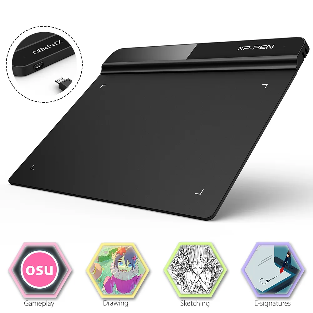 XPPen Star G640 Graphics Tablet 6 Inch Digital Drawing Tablet for OSU Animation Art Online Education 8192 Levels Pressure 266RPS