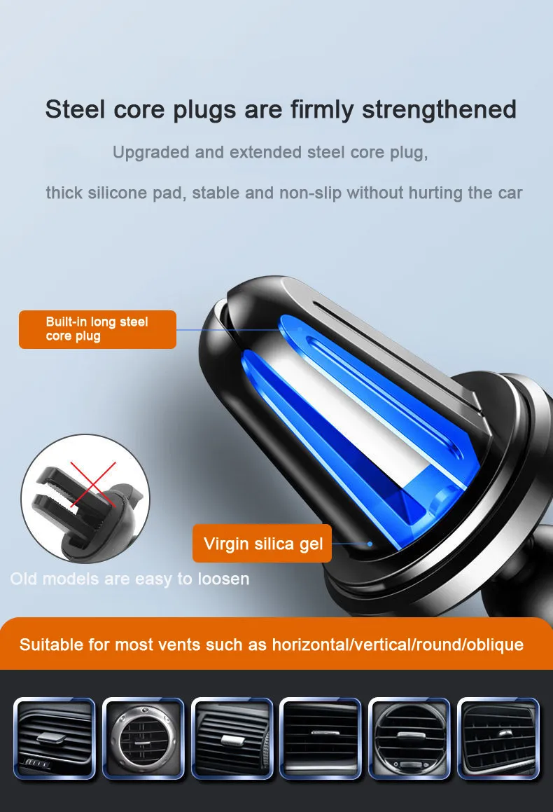 Sucker Car Phone Holder Mount Stand GPS Telefon Mobile Cell Support For iPhone 13 12 11 Pro Xiaomi Huawei Samsung