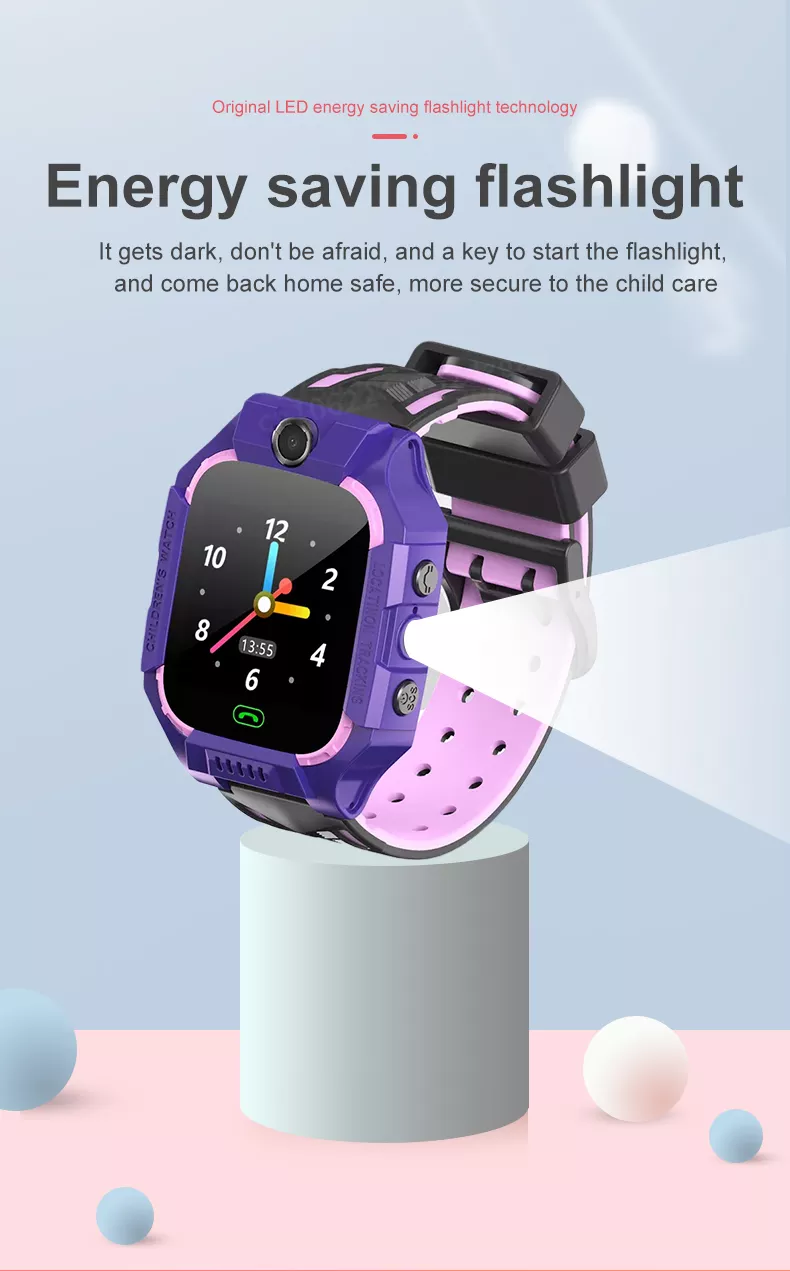 Kids Smart Watch Sim Card SOS Call Phone Smartwatch For Children Photo Waterproof Camera Location Tracker Gift For Boys and Girl