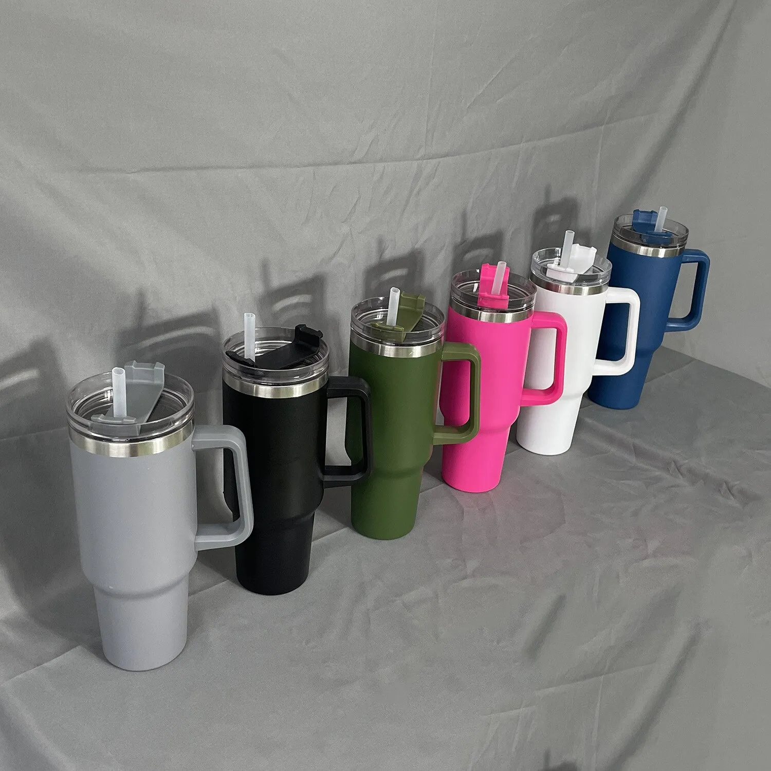 1PCS Bingba Cup Car Large Capacity Portable Handle Cup Stainless Steel Insulation Cup Coffee Insulation Cup