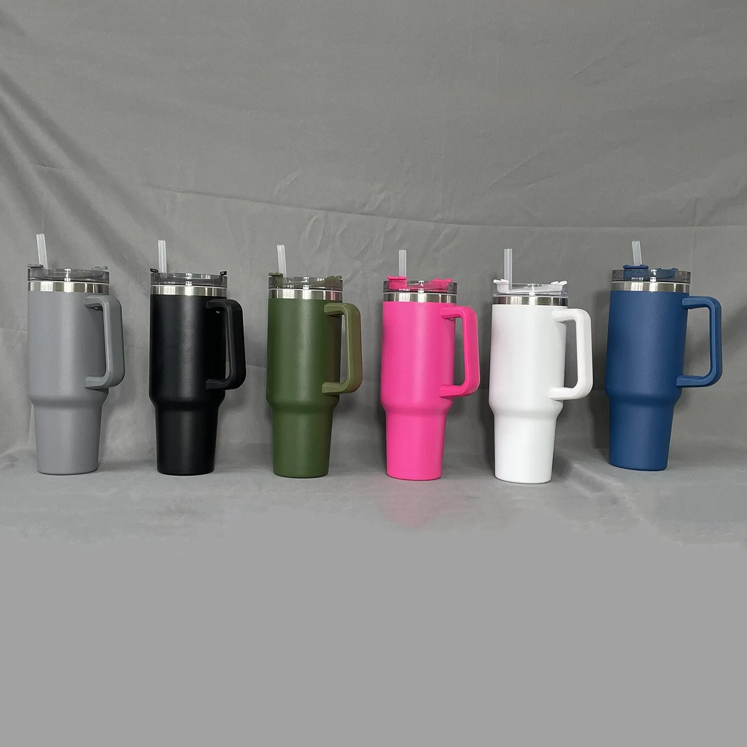 1PCS Bingba Cup Car Large Capacity Portable Handle Cup Stainless Steel Insulation Cup Coffee Insulation Cup