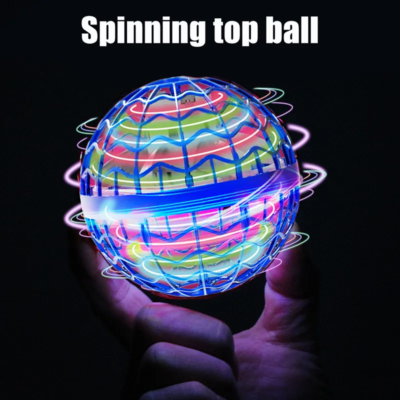 Original Product Fly Ball Hover Ball LED Light Rotating Fly Ball Toy Flying Drone Ball 2022 Indoor and Outdoor Children's Gift