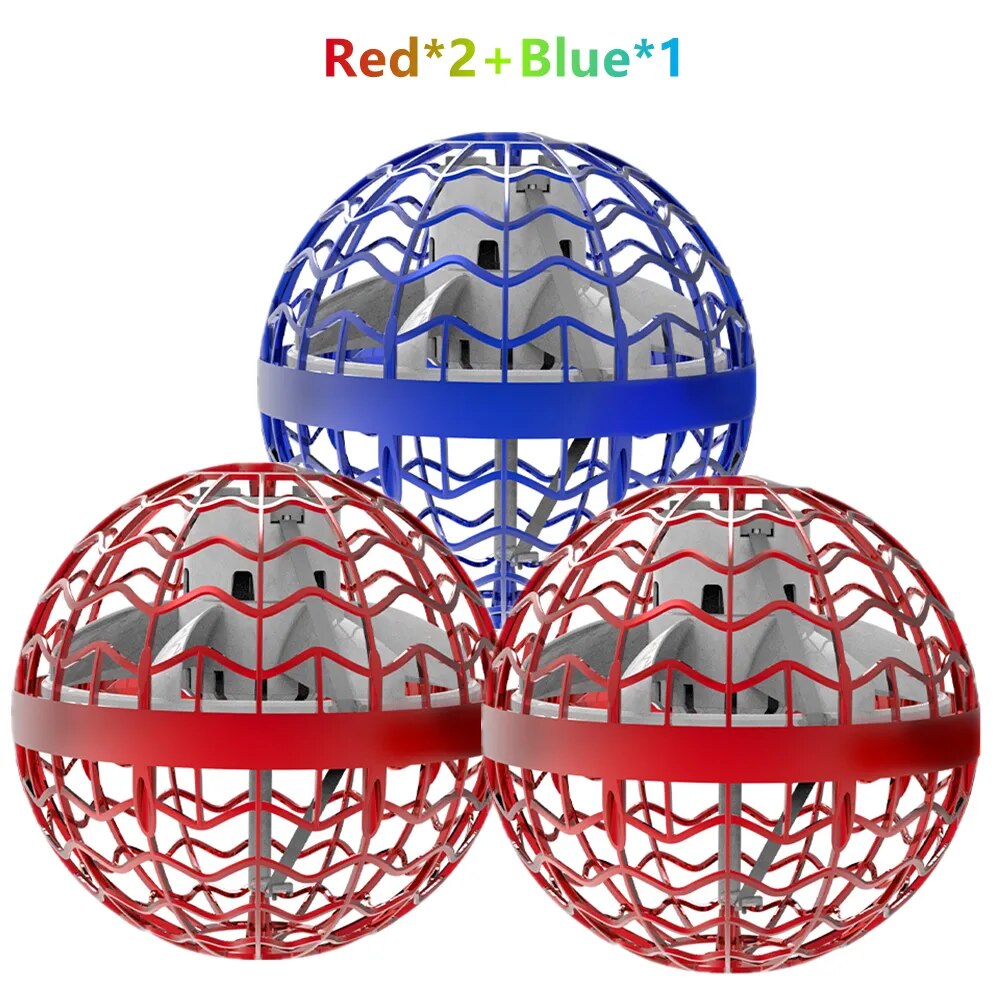 2pcs Red 1Blue