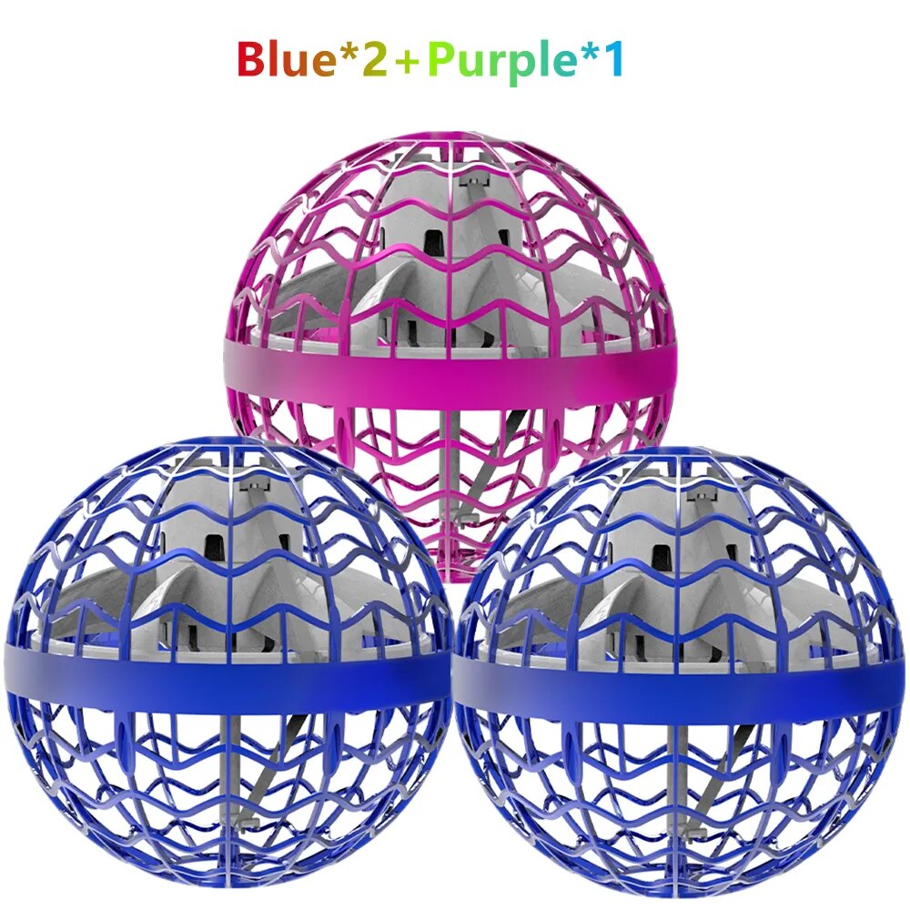 2pcs Blue 1Purple