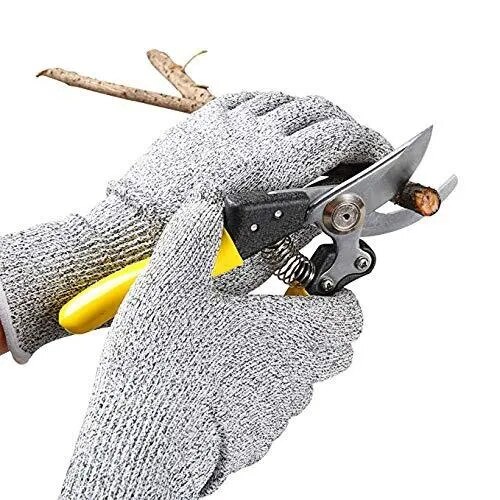 Anti-Knife Security Protection Glove with HPPE Liner Cut Resistant Safety Working Gloves