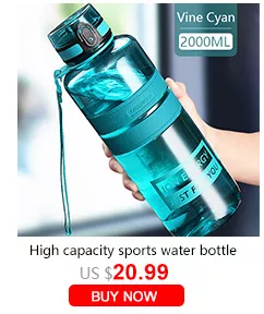 New 500/800/1000ml Sports Water Bottle BPA Free Portable Leak-proof Shaker bottle Plastic Drinkware Tour Gym Free Shipping items