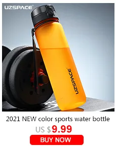 New 500/800/1000ml Sports Water Bottle BPA Free Portable Leak-proof Shaker bottle Plastic Drinkware Tour Gym Free Shipping items