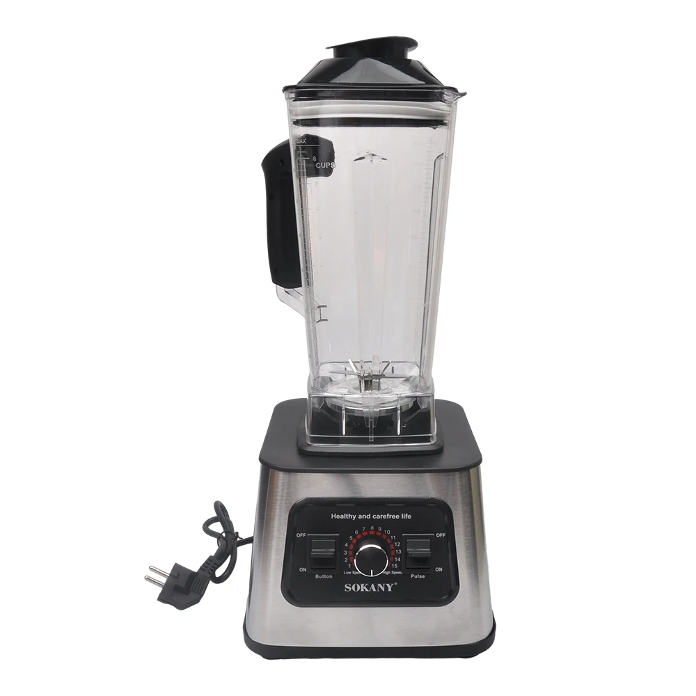 6000W Electric Mixer Machine 2.5L Portable Blender For Kitchen Ice Smoothies Juicer Food Processors Juicing Cup Grinder 믹서기 착즙기